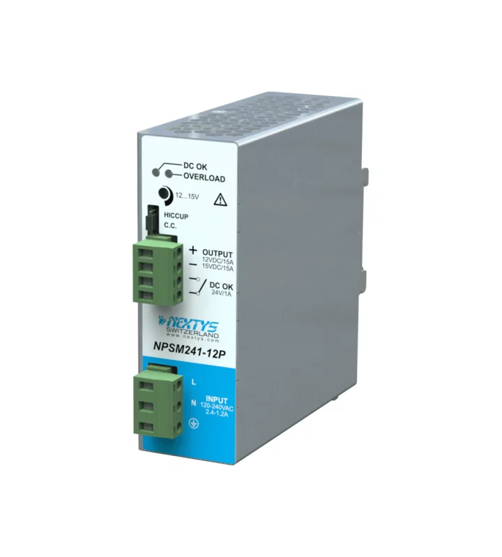Premium Power Supply 1Ph, 240W Din-Rail AC/DC 12 Vdc 20 A