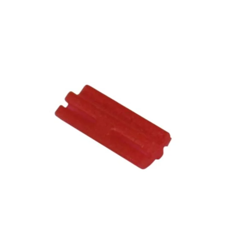 coding element, plastic, 4 coding possibilities, for female inserts CK and CKS 04, red
