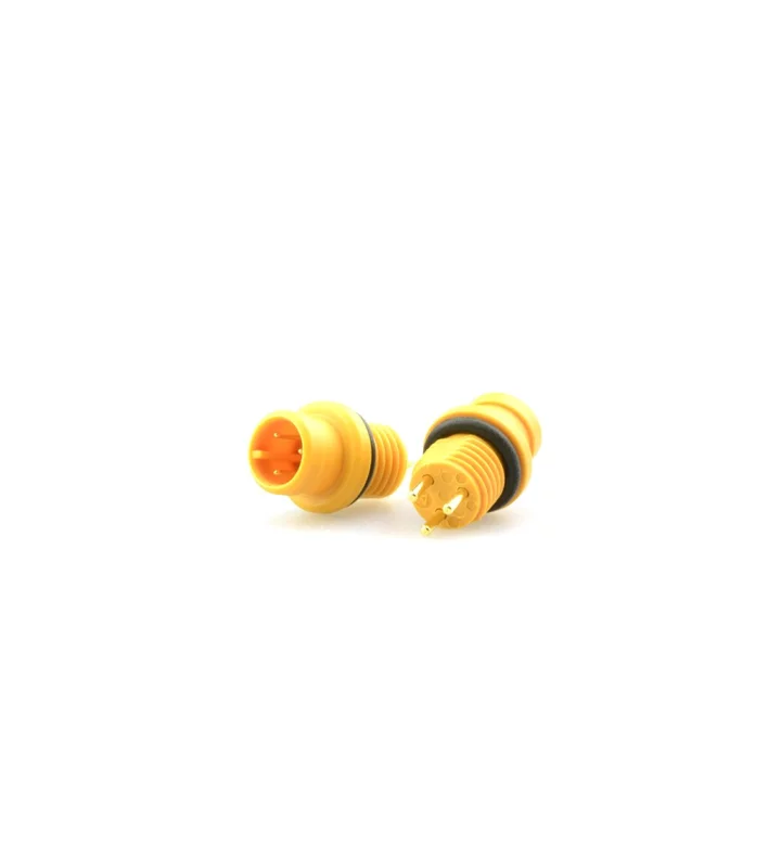 Mini B Male panel mount connector