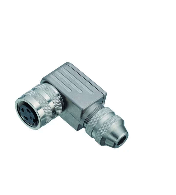 Female angled connector