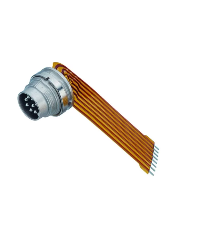 Male panel mount connector