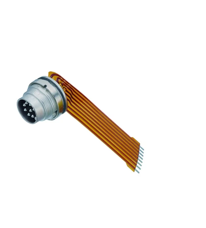 Male panel mount connector