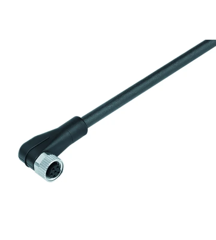Female angled connector