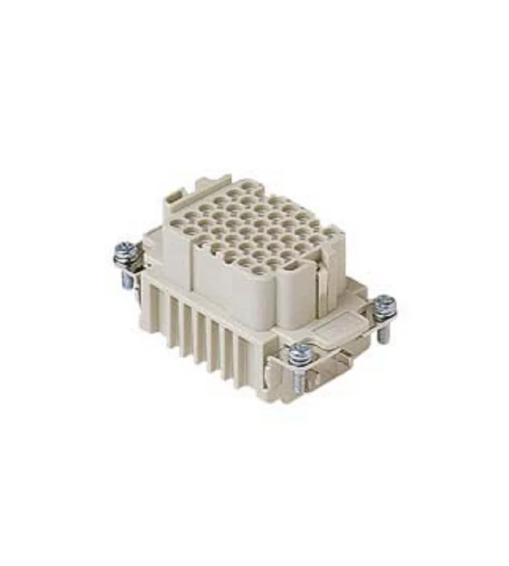 female insert, size 57.27, 42p+PE, crimp, 10A, 250V, HNM