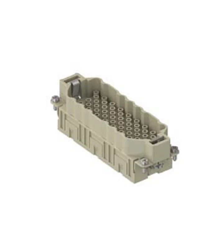 male insert, size 104.27, 64p+PE, crimp, 16A, 500V, HNM