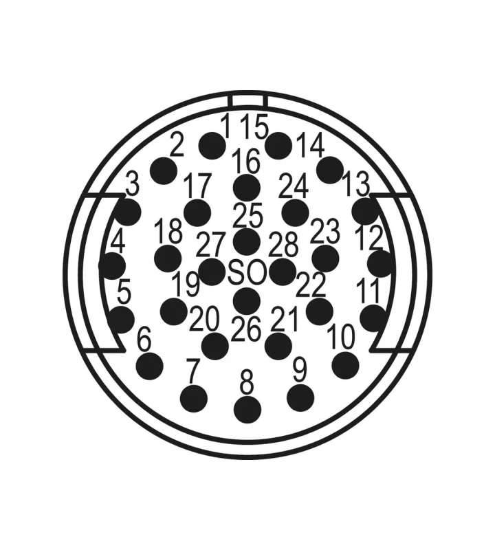 Inserts 28-pole