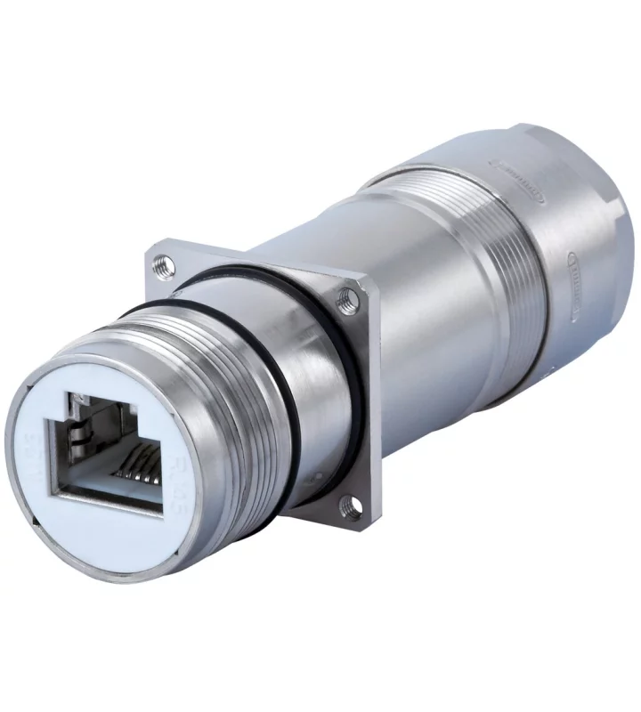 Panel Connector with strain relief
