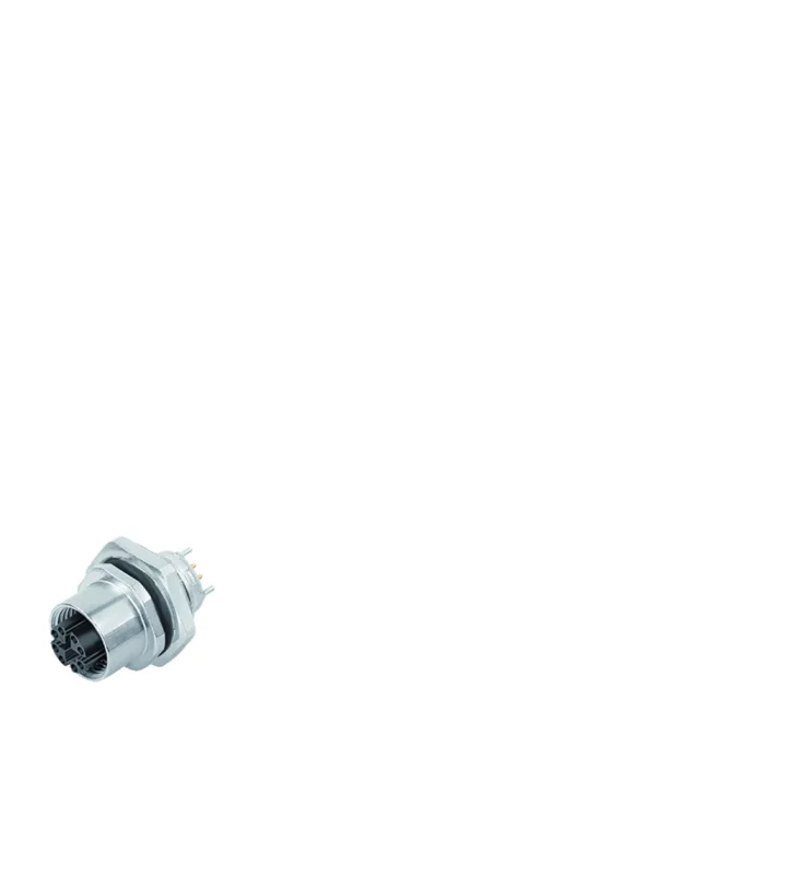 Female panel mount connector