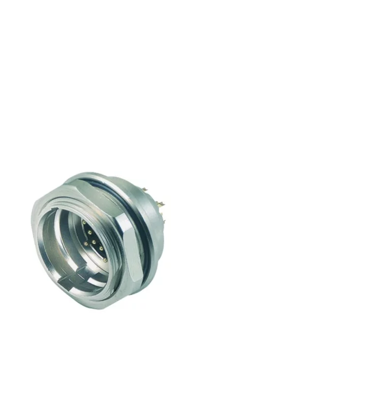 Male panel mount connector