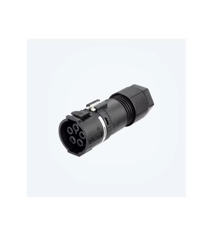 Mini Socket Connector 5P screw D7-13.0