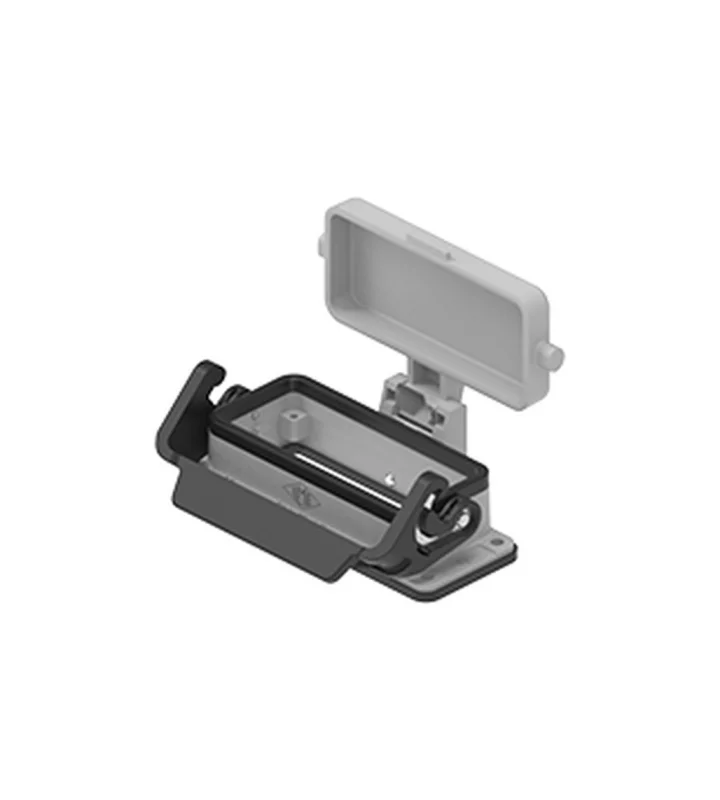 bulkhead mounting housing, size 77.27, IL-BRID stainless steel, 1 lever