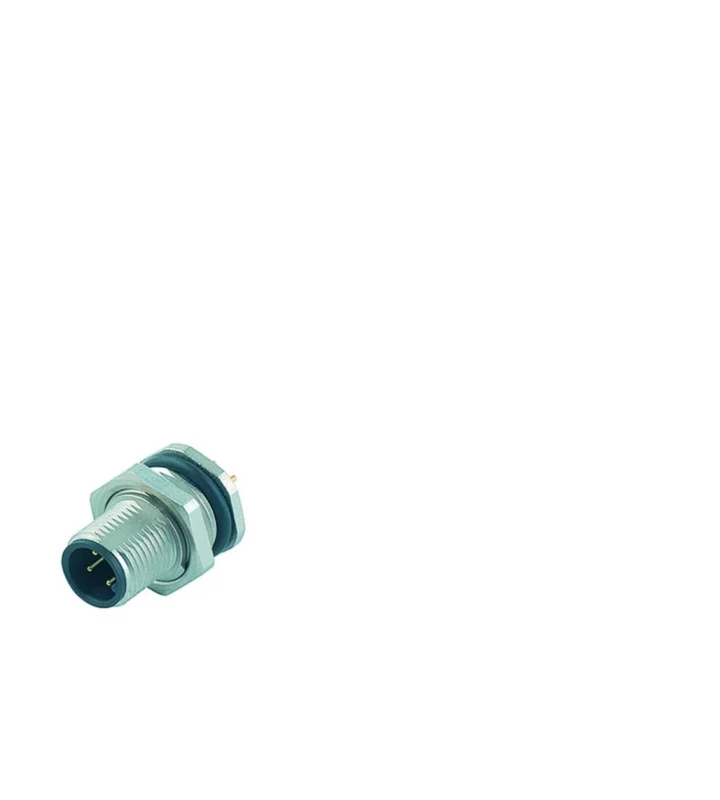 Male panel mount connector