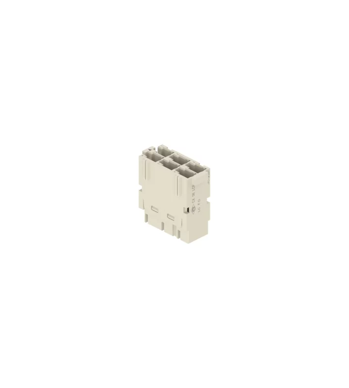 female insert, MIXO, 1MU, 6p,  fibre optic