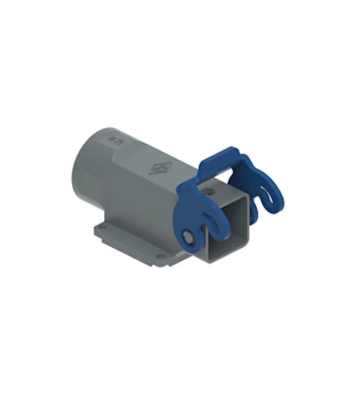 surface mounting housing, angled, size 21.21, CKH plastic, 1 lever, 1xM25 side