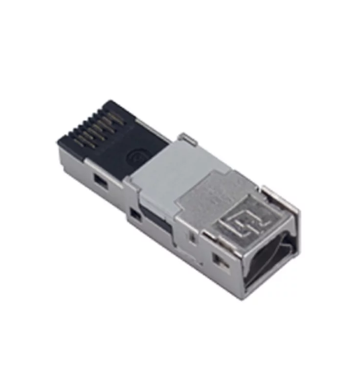 male insert, MIXO, 8p, IDC-connection, 1A, 50V, RJ45