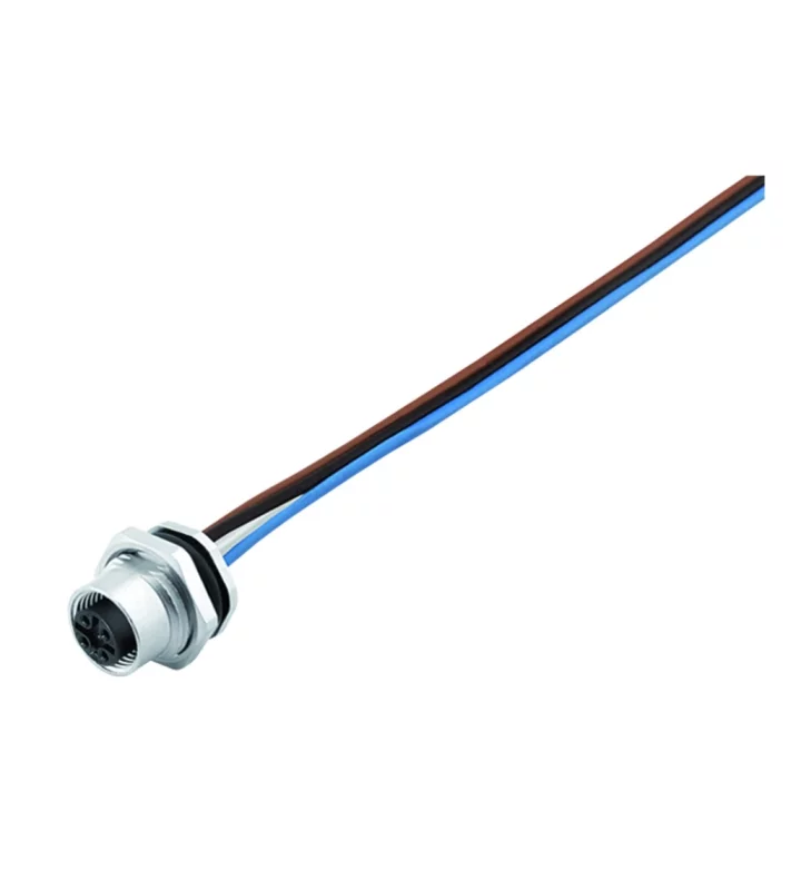 Female panel mount connector