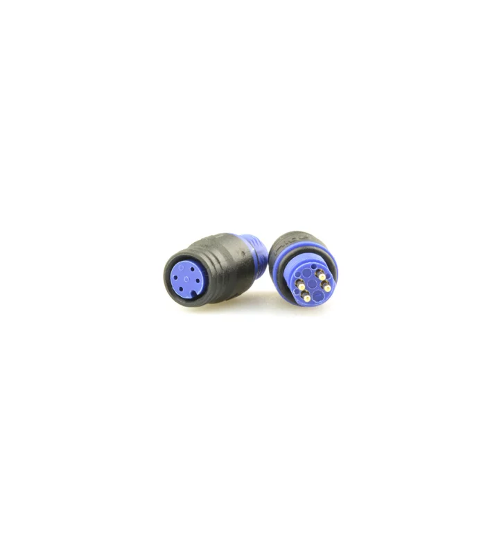 Mini B Female panel mount connector