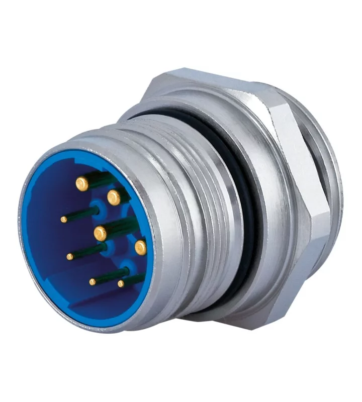 Panel Connector, Male Thread