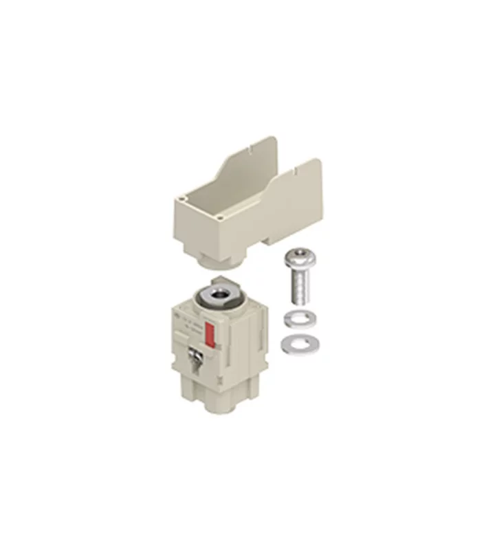 female insert, MIXO, 2MU, 1PE, screw, 300A