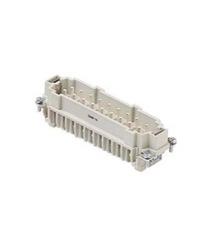 male insert, size 104.27, 16+2p+PE, silver, screw, 16A, 690V