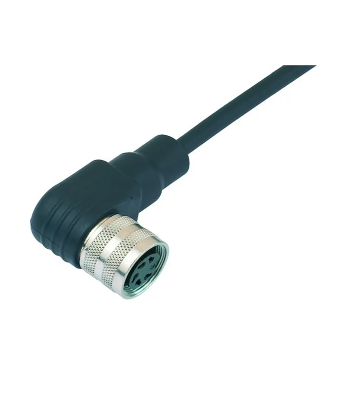 Female angled connector