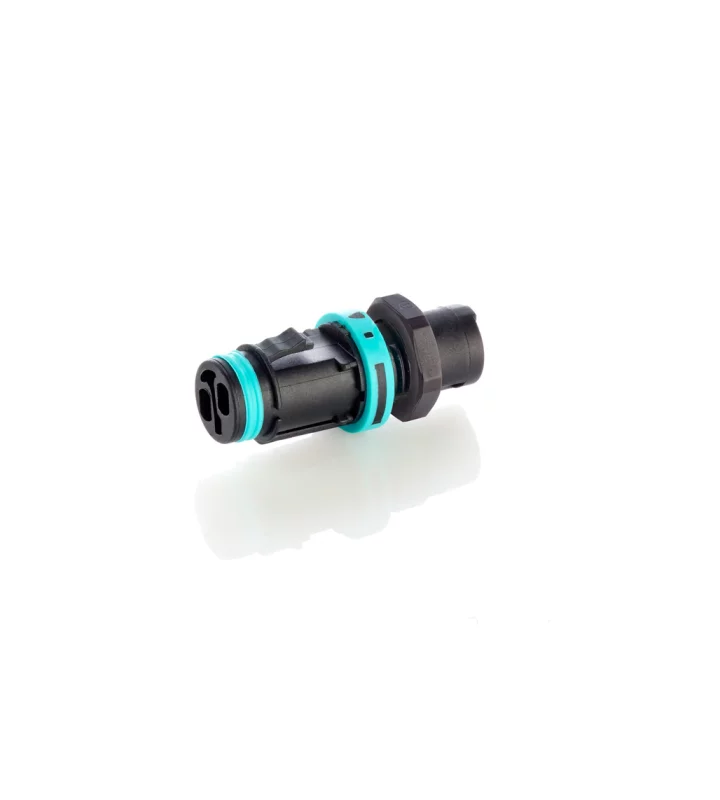 Micro socket connector panel-mounted screw M11
