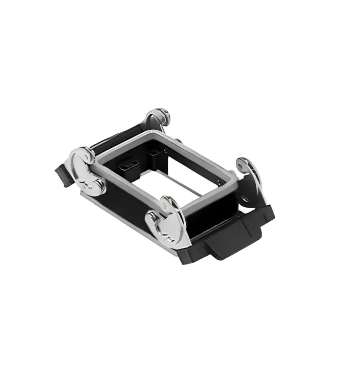 bulkhead mounting housing, size 66.40, W-TYPE alu, 2 levers