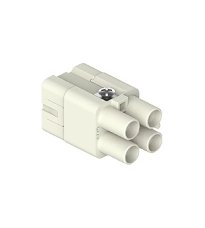 female insert, size 21.21, 3+2p+PE, crimp, 40+10A, 400+250V
