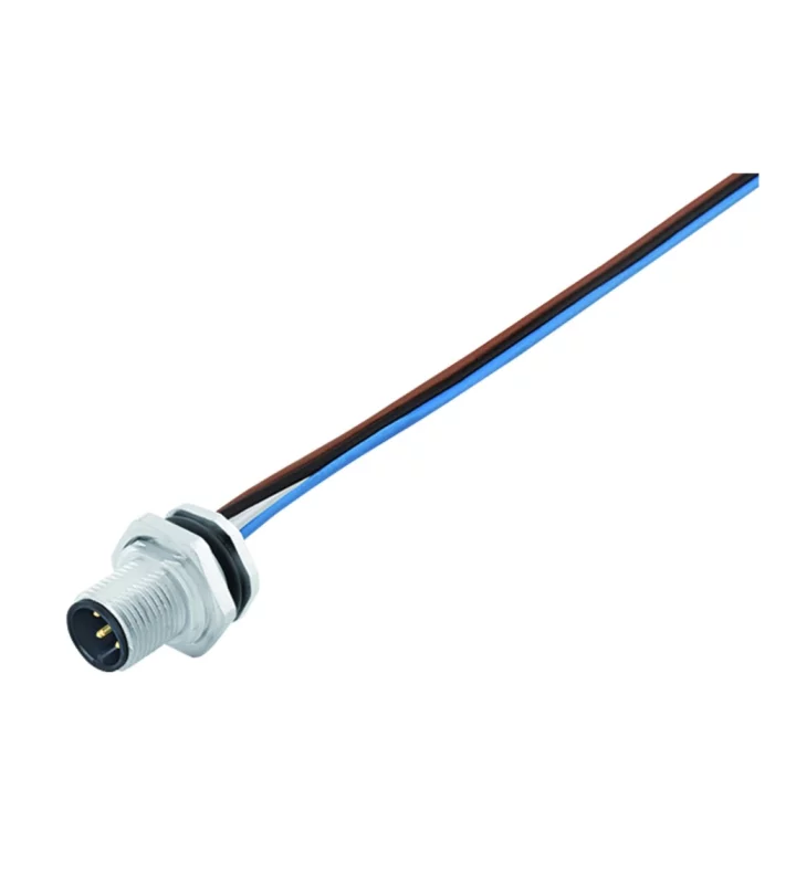 Male panel mount connector