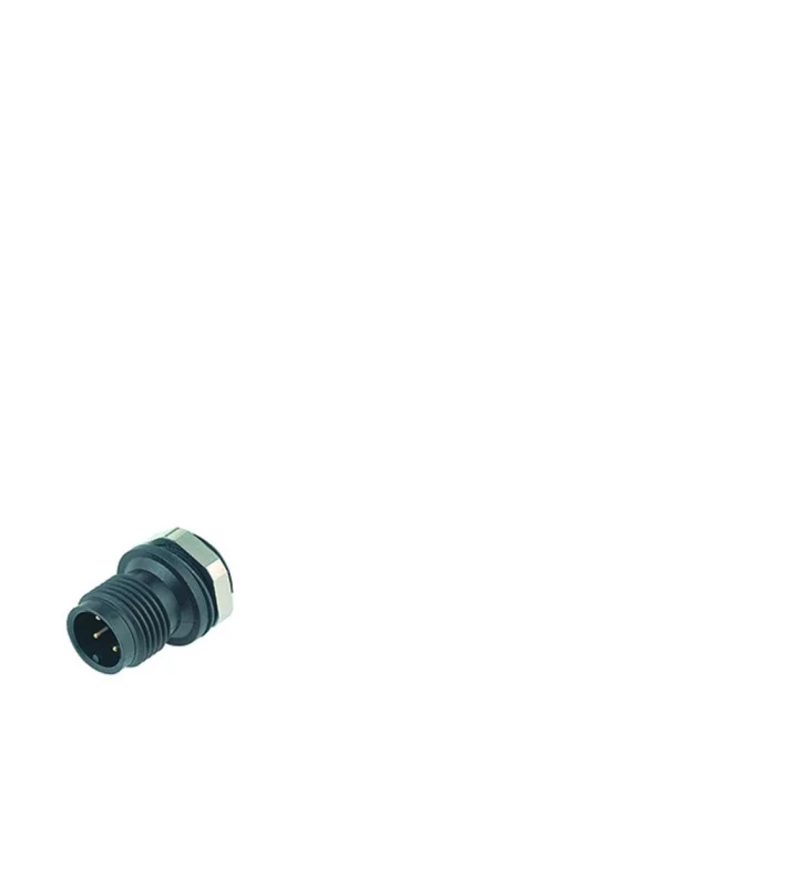 Male panel mount connector