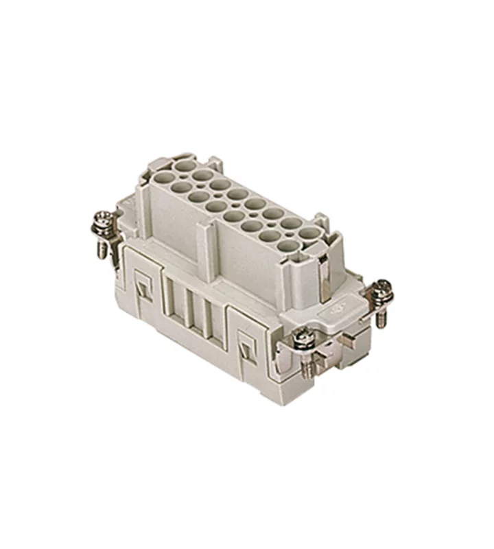 female insert, size 77.27, 6+2p+PE, crimp, 16A, 830V