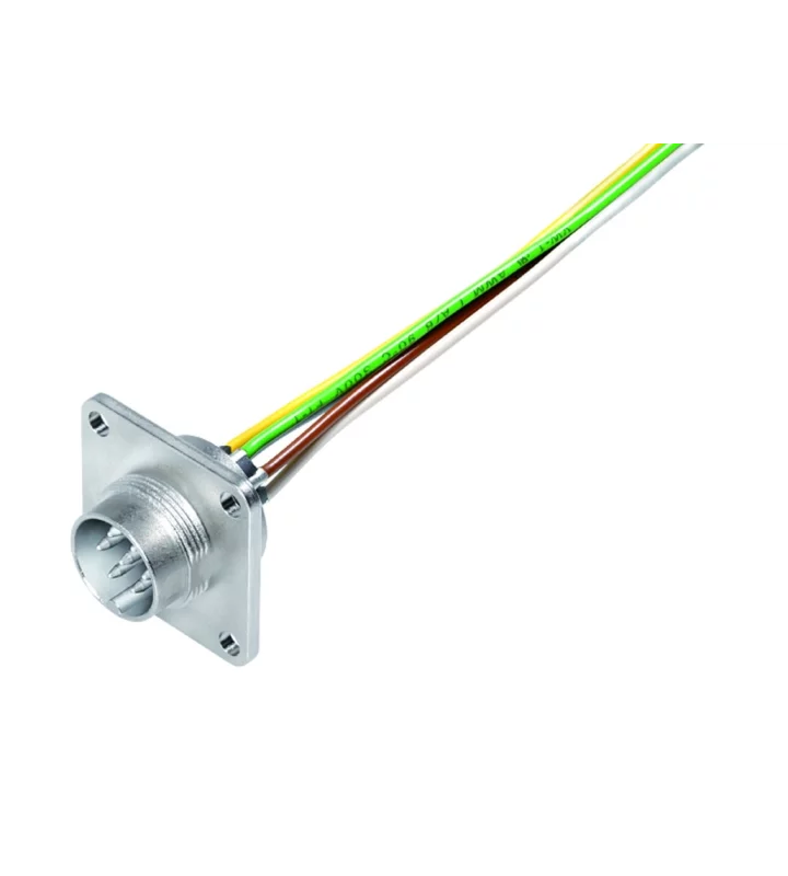 Male panel mount connector