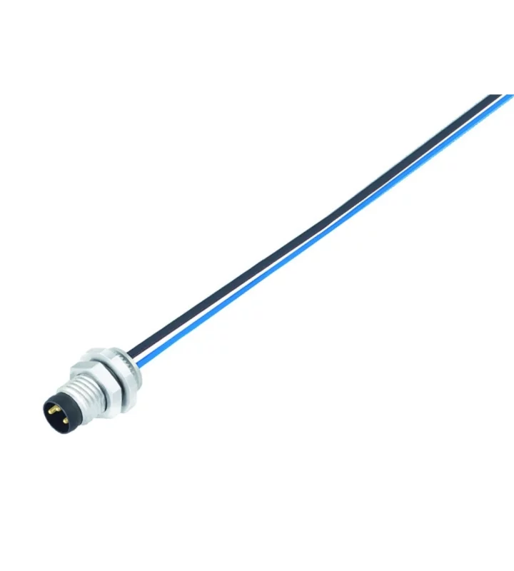Male panel mount connector