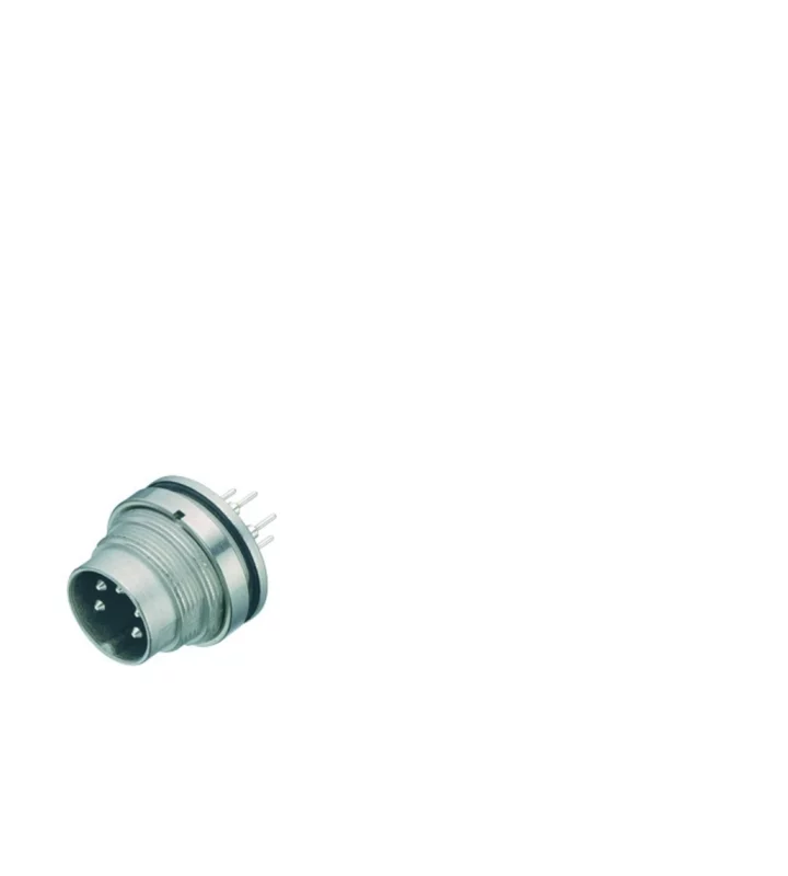 Male panel mount connector