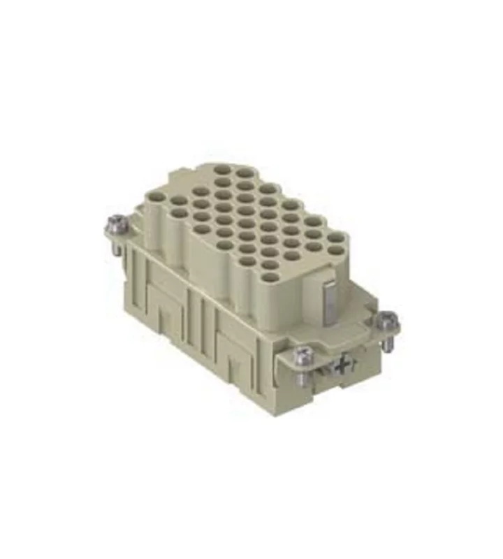 female insert, size 77.27, 40p+PE, crimp, 16A, 500V, HNM
