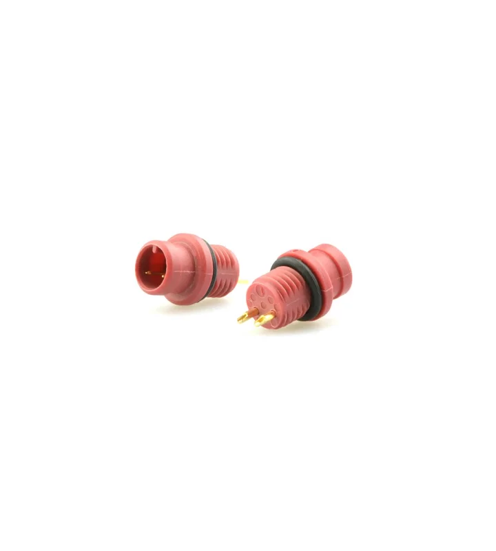 Mini B Male panel mount connector