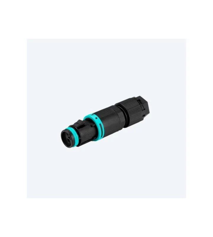 Micro socket connector 3p screw L-N-PE D7-8