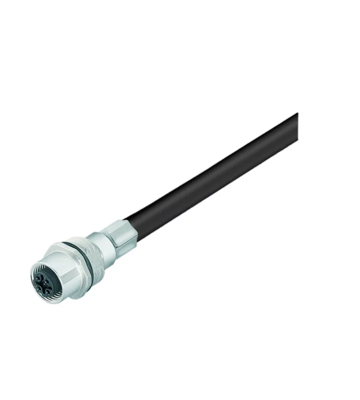 Female panel mount connector