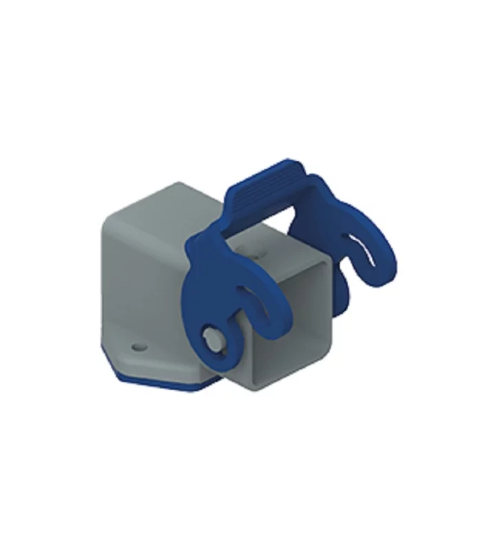 bulkhead mounting housing, angled, size 21.21, CKH plastic, 1 lever, sealing kit