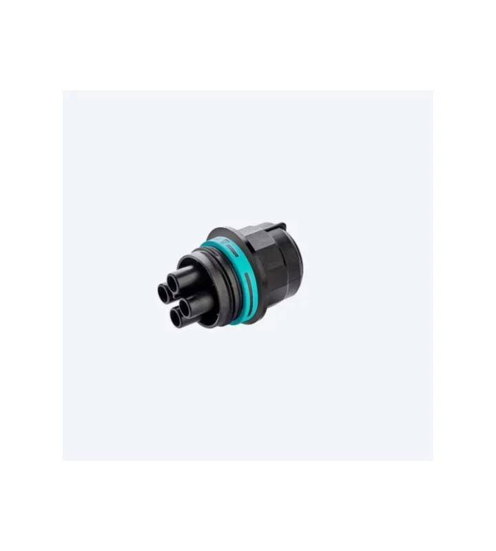 Mini socket connector panel-mounted NC, screw