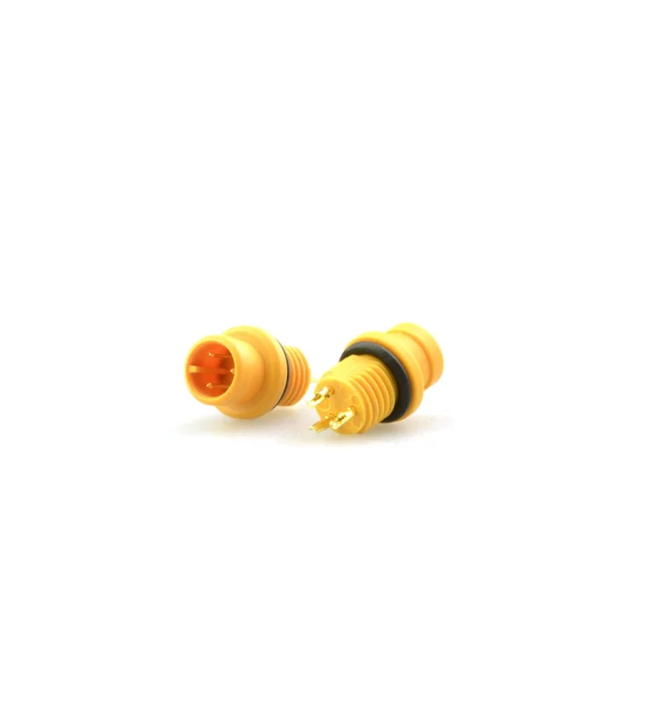 Mini B Male panel mount connector