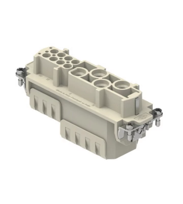 female insert, size 104.27, 4+8p+PE, crimp, 80+16A, 400+230/400V