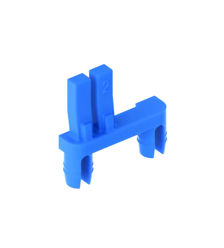 coding pin, plastic, 16 coding possibilities, for MIXO ONE, blue
