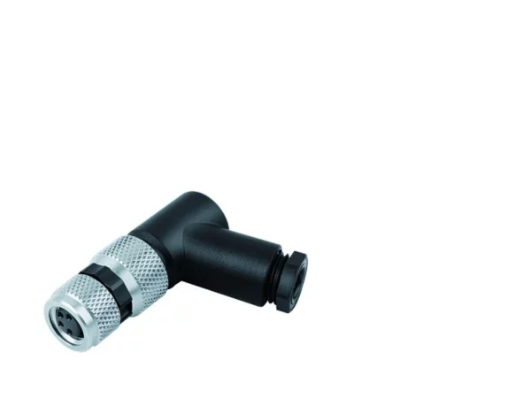 Female angled connector