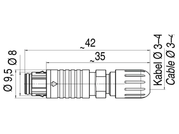 Female cable connector