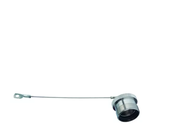 Protection cap for panel mount connectors with inner thread