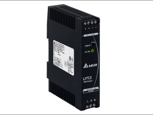Power supply, 1Ph, 75W, DIN Rail, AC/DC, 12 Vdc, 6,25 A