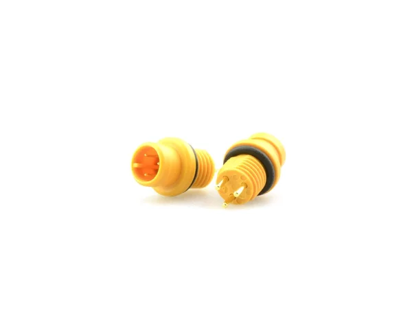 Mini B Male panel mount connector