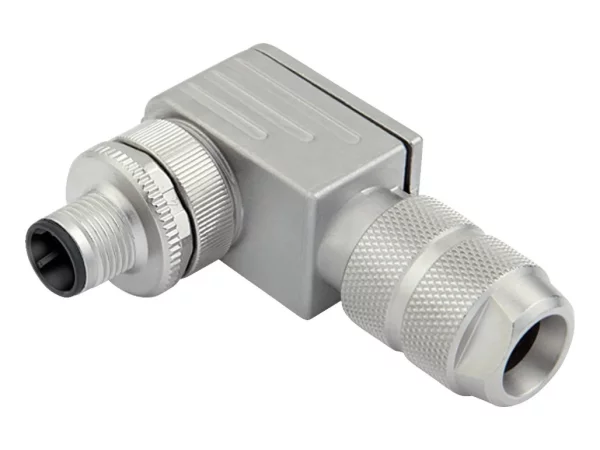 M12 Male angled connector