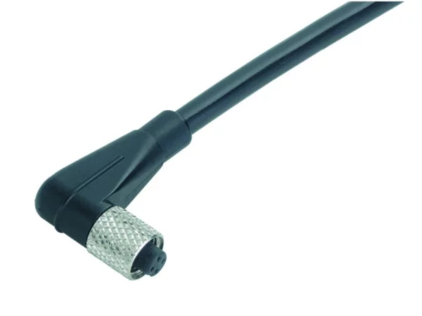 Female angled connector
